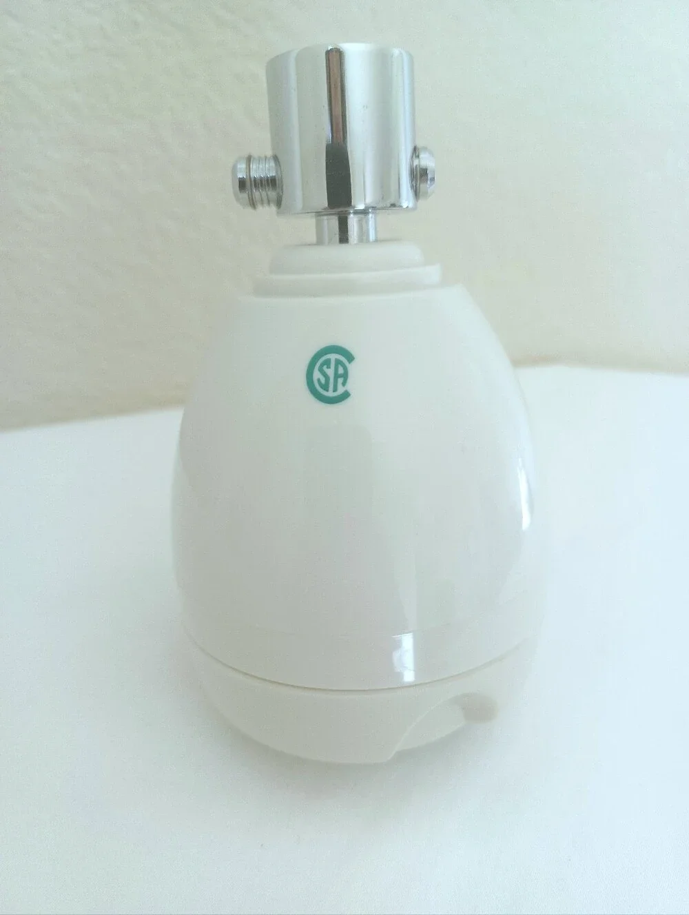 New Niagara Earth Shower Head Multi Function Low Flow Off White N2915 NWOT